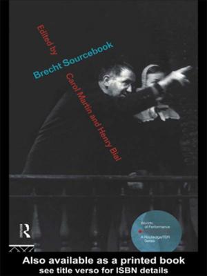 Cover of the book Brecht Sourcebook by Robert G Stevenson, Gerry R Cox