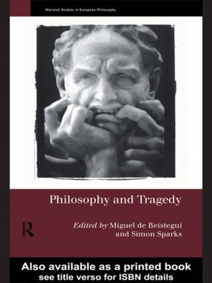 Cover of the book Philosophy and Tragedy by Marc-Philippe Lumpe