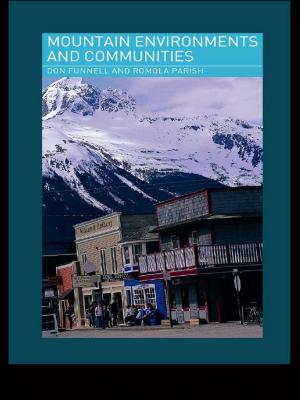 Book cover of Mountain Environments and Communities
