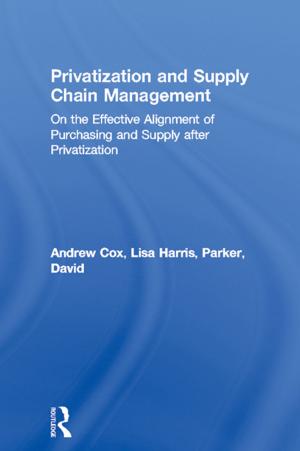 Book cover of Privatization and Supply Chain Management