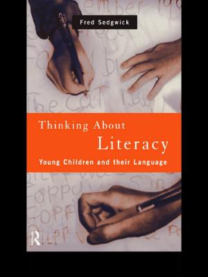 Cover of the book Thinking About Literacy by James A. Sweeney