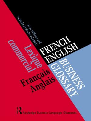 Book cover of French/English Business Glossary
