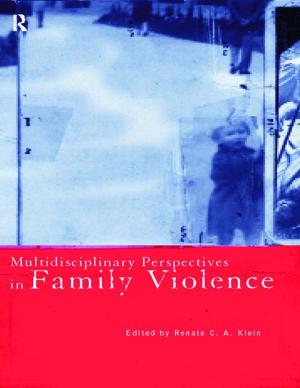 Cover of the book Multidisciplinary Perspectives on Family Violence by Cedric J. Robinson