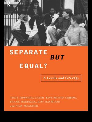 Cover of the book Separate But Equal? by Bev Vickerstaff, Parminder Johal