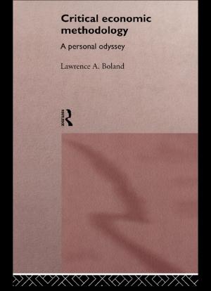 Cover of the book Critical Economic Methodology by Jozef Pacolet, Ria Bouten, Katia Versieck