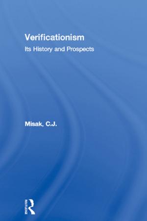 Cover of the book Verificationism by Bronislaw Malinowski