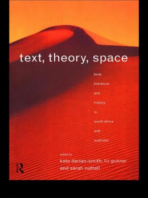 Cover of the book Text, Theory, Space by Vito De Lucia