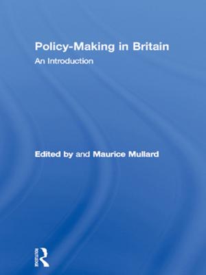 Cover of the book Policy-Making in Britain by William A. Donohue
