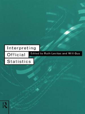 Cover of the book Interpreting Official Statistics by Lucienne Thys-Senocak