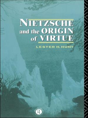 Cover of the book Nietzsche and the Origin of Virtue by Slobodan P. Simonovic