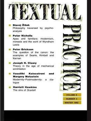 Cover of the book Textual Practice by DJM van der Voordt, HBR van Wegen
