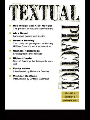 Cover of the book Textual Practice by Guy Masterman