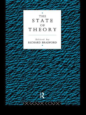 Cover of the book The State of Theory by Germano Maifreda