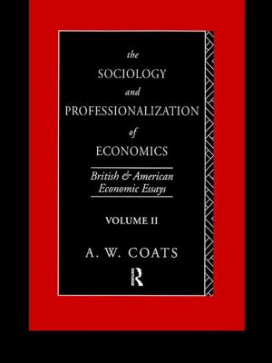 Book cover of The Sociology and Professionalization of Economics