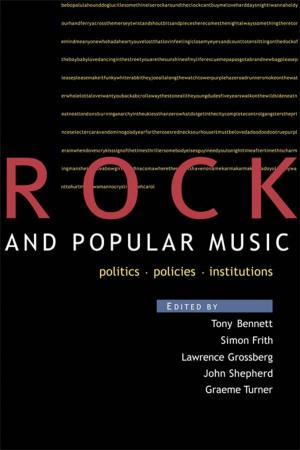Cover of the book Rock and Popular Music by Janet Wolff