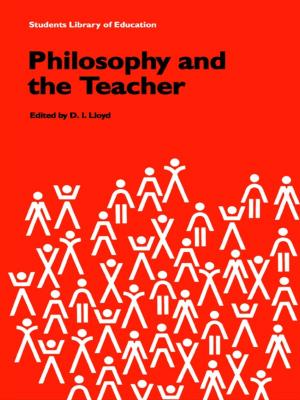 Cover of the book Philosophy and the Teacher by 