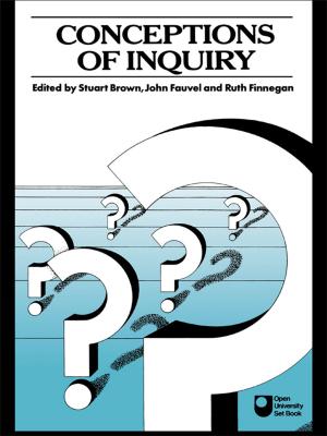 Book cover of Conceptions of Inquiry
