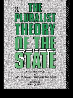 Cover of the book The Pluralist Theory of the State by Elizabeth Nathanson