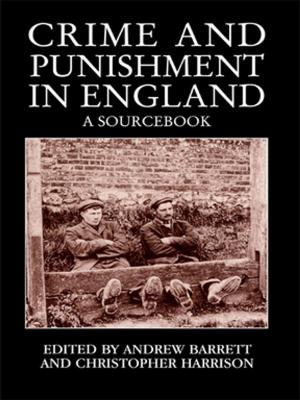 Cover of the book Crime and Punishment in England by Keith Morrison