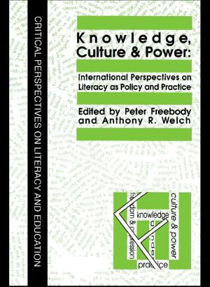 Cover of the book Knowledge, Culture And Power by Thomas Mason, Jr., Stephen D. Luft, Mari Noda, Yui Iimori Ramdeen