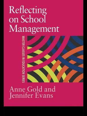 Cover of the book Reflecting On School Management by Peter N. Stearns