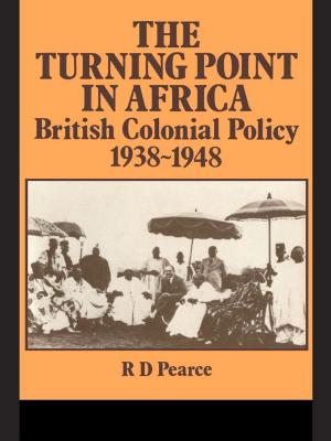Cover of the book The Turning Point in Africa by Madonna Harrington Meyer, Ynesse Abdul-Malak