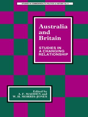 Cover of the book Australia and Britain by Patricia Potts