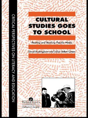 Cover of the book Cultural Studies Goes To School by Teresa de Noronha Vaz, Eveline van Leeuwen