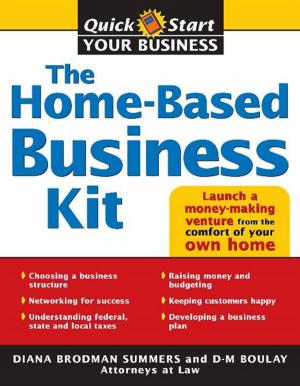 Cover of the book The Home-Based Business Kit by Marcia Cantarella, Ph.D.