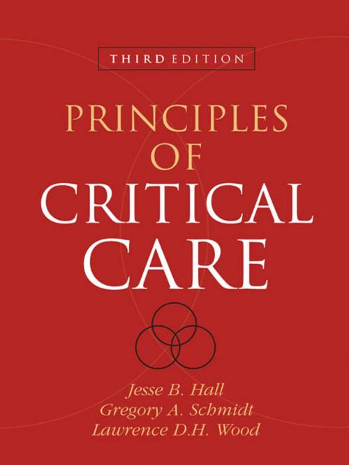 Cover of the book Principles of Critical Care, Third Edition by HALL, McGraw-Hill Education
