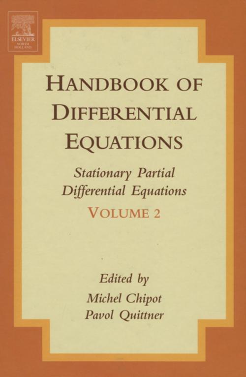 Cover of the book Handbook of Differential Equations:Stationary Partial Differential Equations by , Elsevier Science
