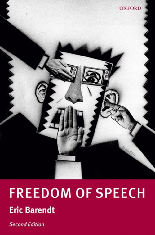 Cover of the book Freedom of Speech by Eric Barendt, OUP Oxford
