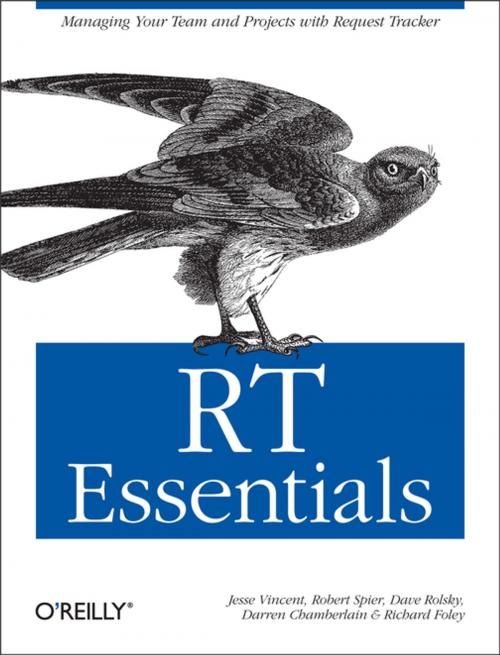 Cover of the book RT Essentials by Jesse Vincent, Robert Spier, Dave Rolsky, Darren Chamberlain, Richard Foley, O'Reilly Media