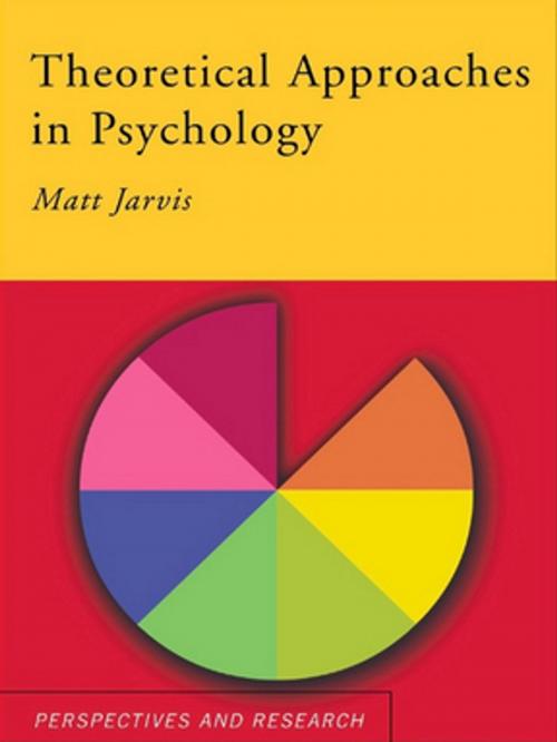 Cover of the book Theoretical Approaches in Psychology by Matt Jarvis, Taylor and Francis