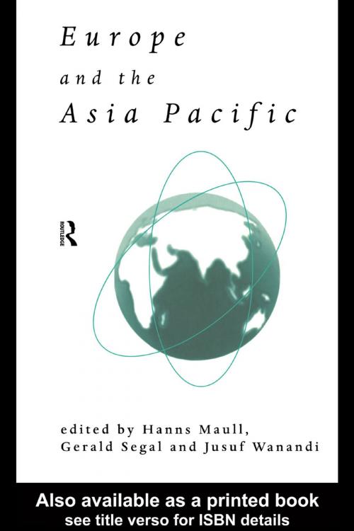 Cover of the book Europe and the Asia-Pacific by , Taylor and Francis