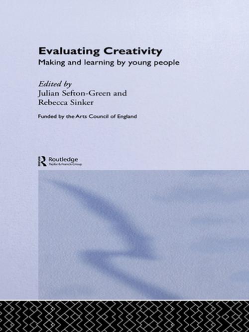 Cover of the book Evaluating Creativity by , Taylor and Francis