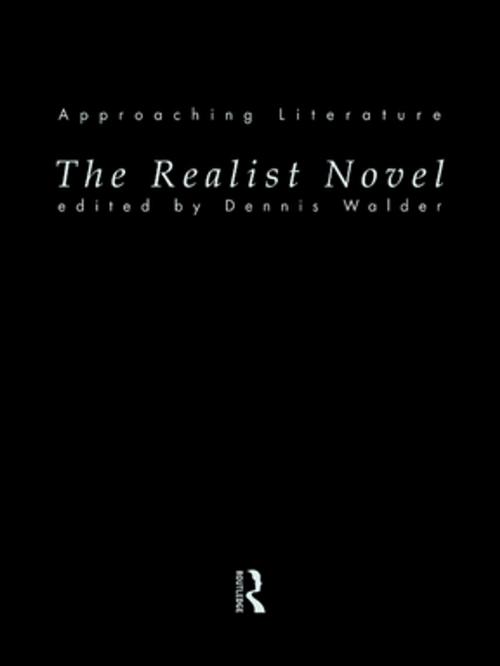 Cover of the book The Realist Novel by , Taylor and Francis