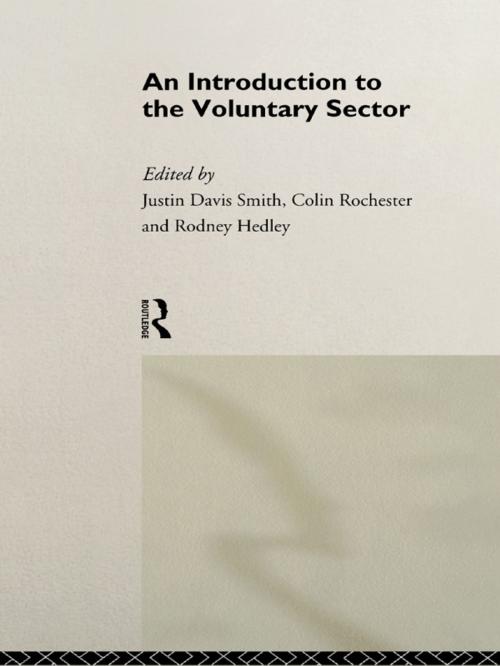 Cover of the book Introduction to the Voluntary Sector by , Taylor and Francis