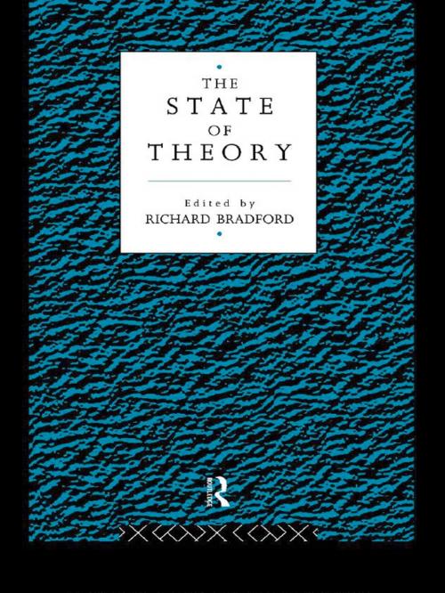 Cover of the book The State of Theory by , Taylor and Francis