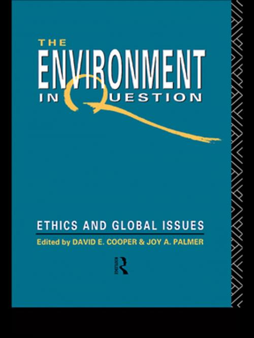 Cover of the book Environment In Question by , Taylor and Francis