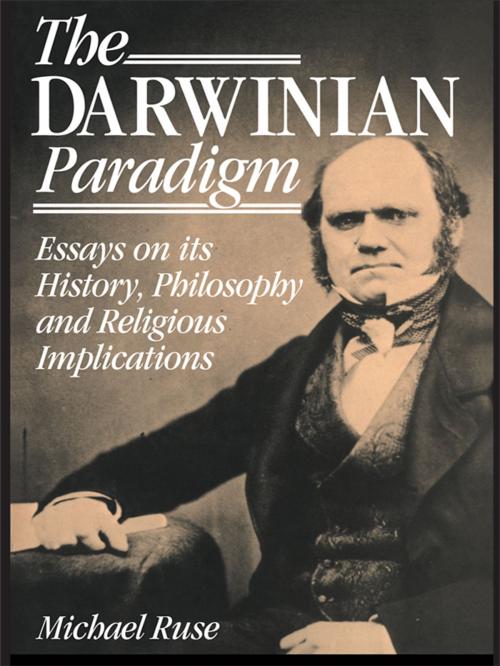 Cover of the book The Darwinian Paradigm by Michael Ruse, Taylor and Francis