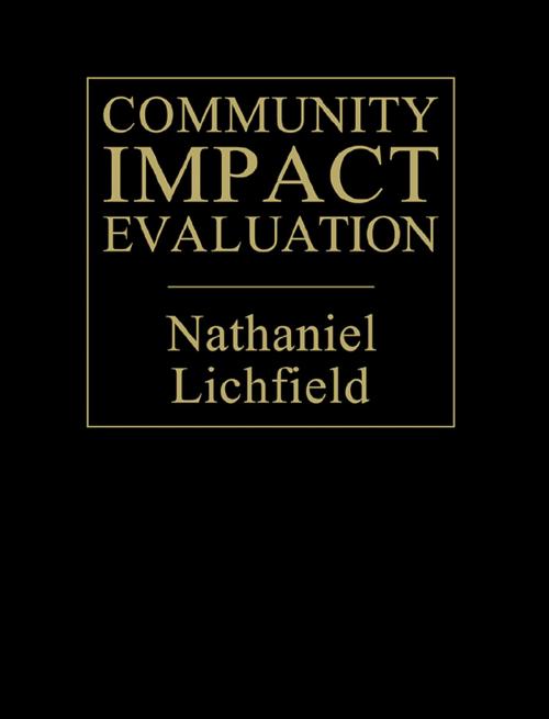 Cover of the book Community Impact Evaluation by Nathaniel Lichfield, Taylor and Francis