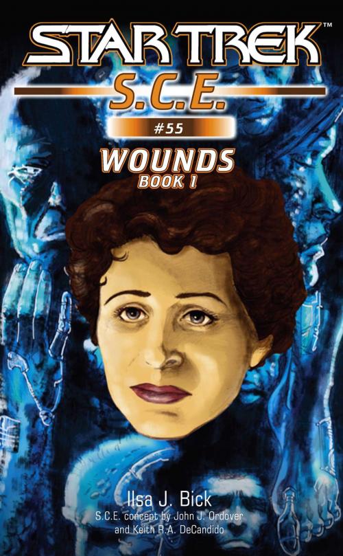 Cover of the book Star Trek: Wounds, Book 1 by Ilsa J. Bick, Pocket Books/Star Trek
