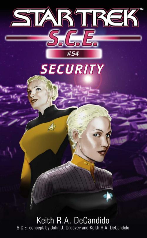 Cover of the book Star Trek: Security by Keith R. A. DeCandido, Pocket Books/Star Trek