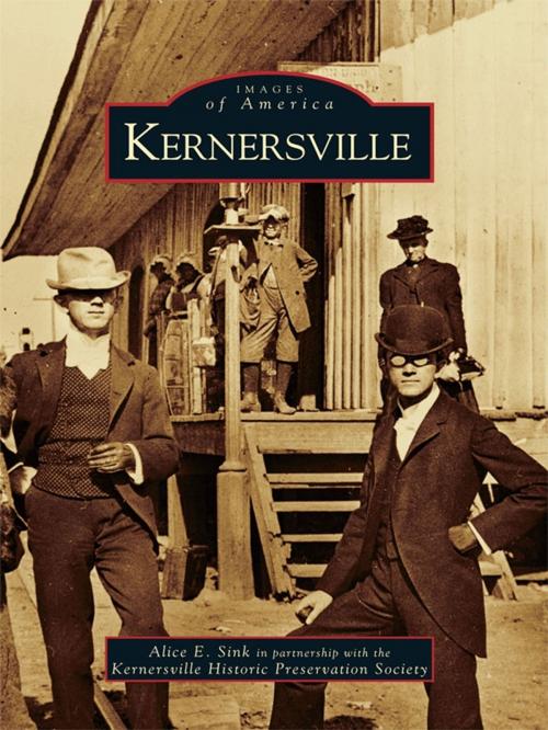 Cover of the book Kernersville by Alice E. Sink, Kernersville Historic Preservation Society, Arcadia Publishing Inc.