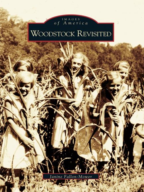 Cover of the book Woodstock Revisited by Janine Fallon-Mower, Arcadia Publishing Inc.