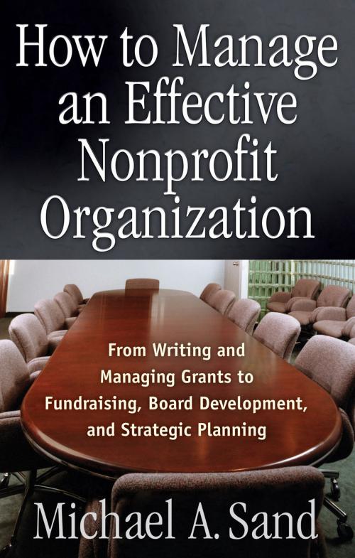 Cover of the book How to Manage an Effective Nonprofit Organization by Michael A. Sand, Red Wheel Weiser
