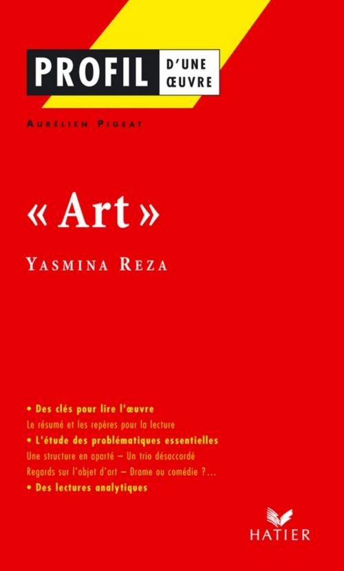 Cover of the book Profil - Reza (Yasmina) : Art by Aurélien Pigeat, Georges Decote, Yasmina Reza, Hatier
