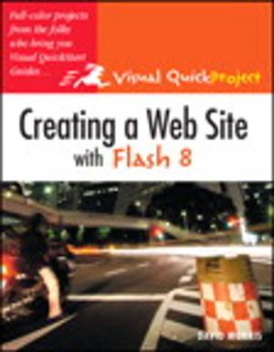 Cover of the book Creating a Web Site with Flash 8 by Chris Britton