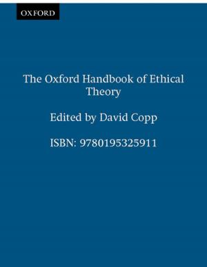 Cover of the book The Oxford Handbook of Ethical Theory by Philosophical Library, Edward Conze, Ananda Kentish Coomaraswamy